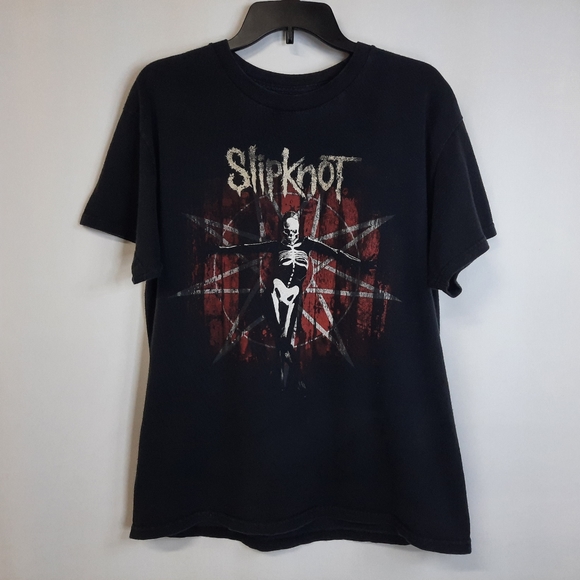 Slipknot ".5 The Gray Chapter" Short Sleeve Tshirt Sz L Music Bands - Picture 1 of 8